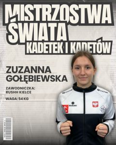 Mistrzostwa Świata Kadetów: Zuzanna Gołębiewska i Igor Soczówka na podium!